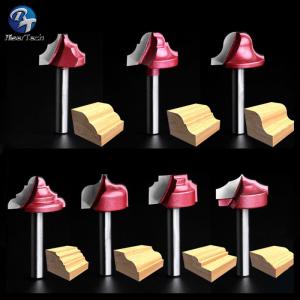 Quality 6mm Shank Dia Tungsten Cobalt Alloy End Mill Cutter Wooden Router Bits OEM for sale