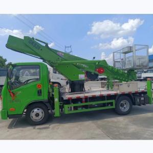 China Left Or Right Hand Drive Aerial Work Platform Truck with 1000x700x1250mm Bucket Size on sale