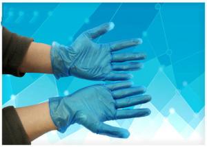 Quality Uniform Surgical Hand Gloves Rolled Rim Colorful Gamma Sterilized Beaded Cuff for sale