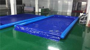 China Airtight Waterproof Inflatable Car Wash Mat 6x3m Customized on sale