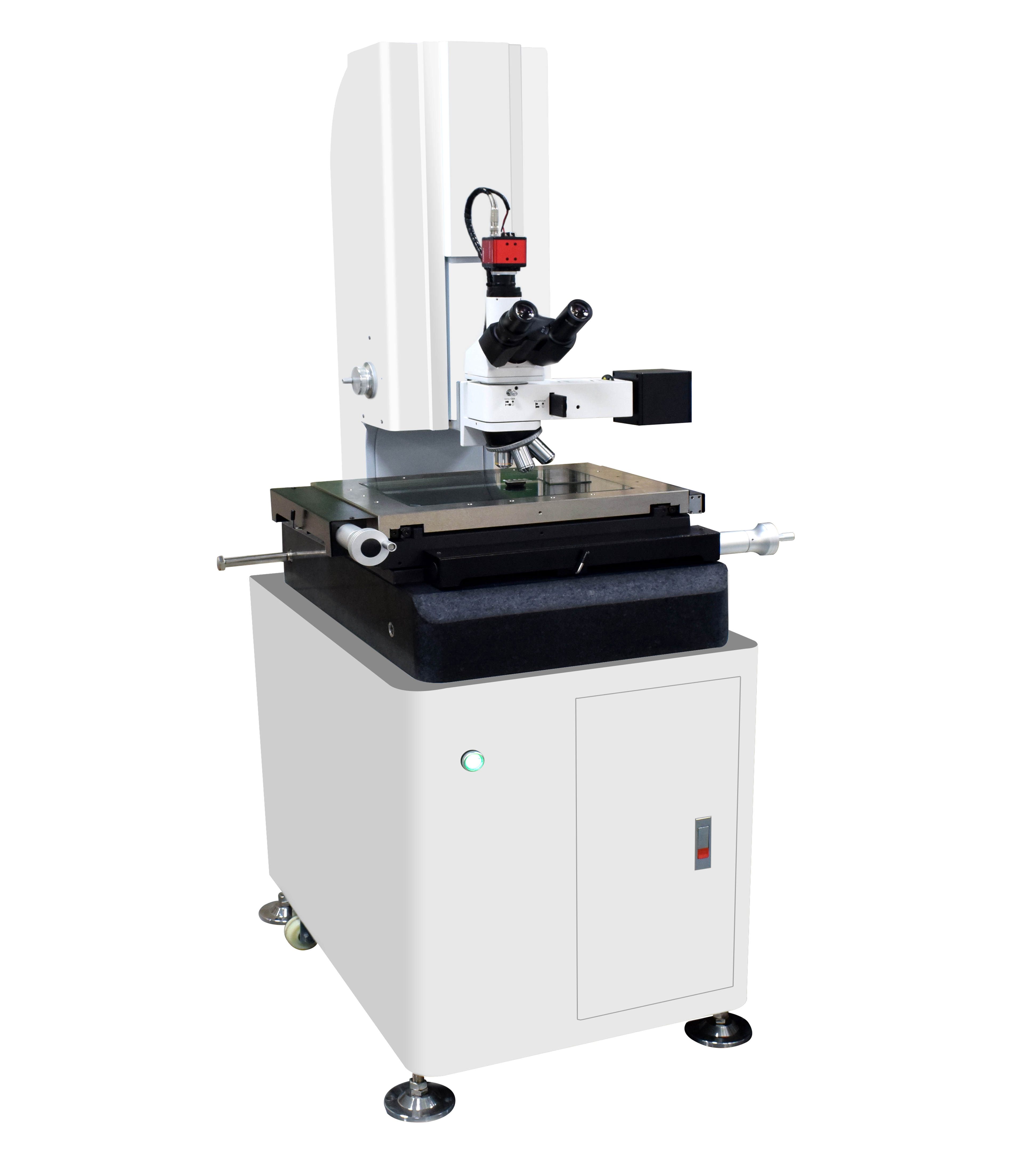 Quality USB Video Industrial Measuring Microscope with 10X Binoculars Eyepiece 0.0005mm Resolution and 2800X Magnification for sale