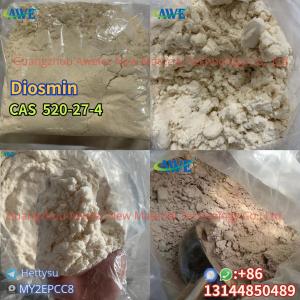 China Fine Chemical 99% high purity diosmin cas 520-27-4 with best price 100% safe customs clearance on sale