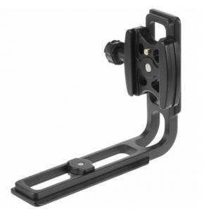 China Black Anodized CNC Aluminium Parts For Quick Release Tripod Camera Mounting Plate on sale