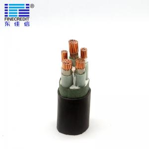 Quality WDZ-YJY N2X2Y 0.6/1KV Fire Resistant Cables Copper Conductor XLPE Insulated for sale