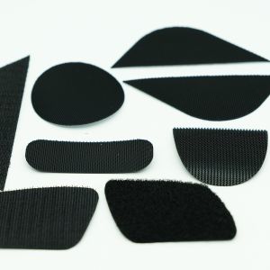 China Die Cut Hot Melt Adhesive Hook And Loop Patches Heavy Duty Fastening on sale