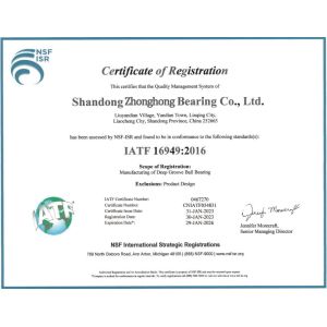 ZhongHong bearing Co., LTD.