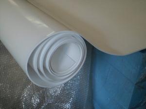 China 70shore A Colored Plastic Sheet Expand PTFE Sheet For Pharmaceutical , Chemical on sale