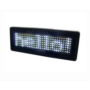 Buy cheap Moving LED Name Display Badge Pink color B729TPW from wholesalers
