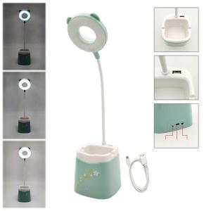 China Rechargeable Mini Table Lamp Children Night Light With Mini Storage And Phone Holder on sale