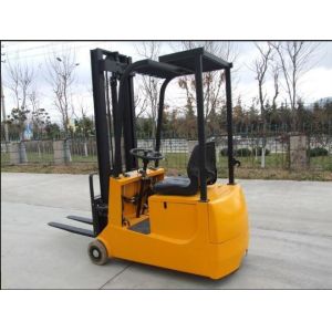 Buy cheap 1 Ton Capacity Small 3 Wheels Electric Forklift Max. Lifting Height 90mm from wholesalers