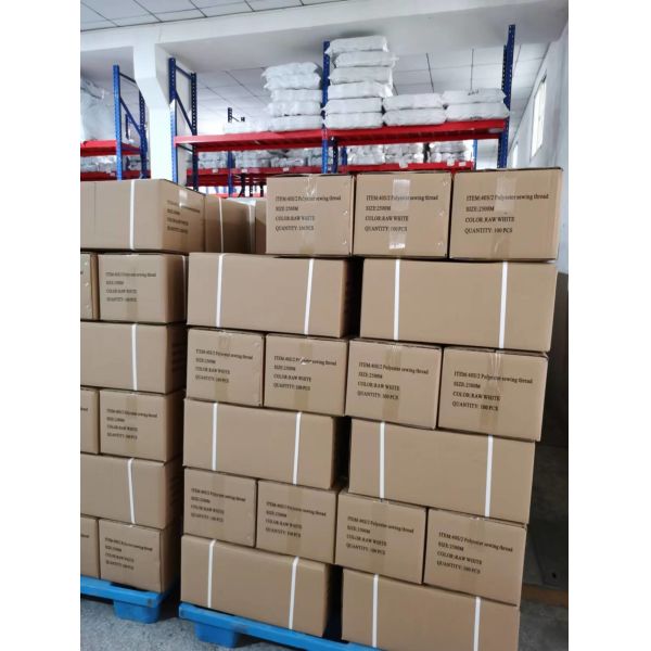 320gram 20S/3 Polyester Sewing Thread TFO Color With Good Color Fastness