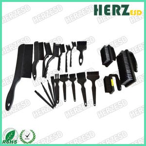 Quality Black Color Anti Static Cleaning Brush , ESD Safe Brush Various Style Available for sale
