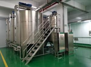 China Aseptic Bag Packing Apple Puree Production Line 1 Ton Per Hour on sale