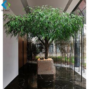 China Indoor Decoration Artificial Willow Tree , Fake Weeping Willow Good Fluttering Effect on sale