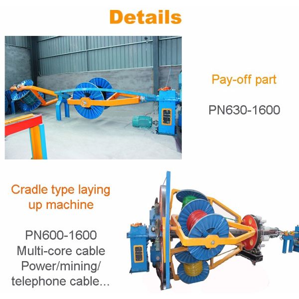 Cradle Type Drum Twister Machine , Laying Up Machine Long Life Span
