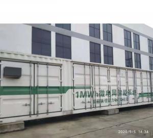 Quality 1MWH Energy Storage Banks In 20 Ft Containers for sale