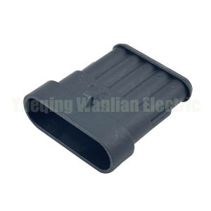 Buy cheap 5 Pin 282107-1 Automotive Power Connector Auto Male Electrical Plastic Connector from wholesalers