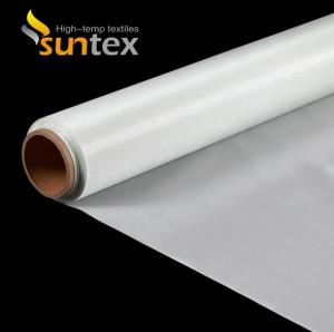 China Fire Resistant Fiberglass Fabric High Temperature Fiberglass Cloth Silicone Textile‎ on sale