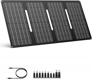 China 40W Portable Solar Panel 15V DC Outlet for Outdoor Camping Hiking on sale