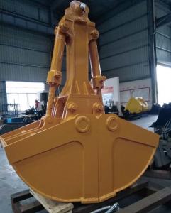 China EC55 EC140 EC210 Excavator Manual Clamshell Bucket For Mining on sale