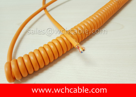 Buy UL Spring Cable, AWM Style UL20237 26AWG 4C VW-1 125°C 300V, TPE / TPE at wholesale prices