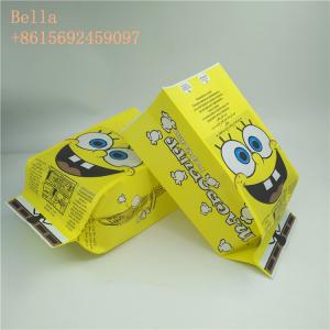 China 100g / 120g Microwave Popcorn Bag Reflective Paper For Manual / Auto Filling Machine on sale