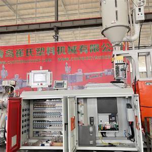 China HDPE PE Plastic Water Hydraulic Extruder 16-63mm PVC Double Pipe Making Machine on sale