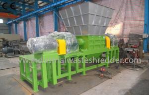 China Big Electronic Waste Shredder Machine , Waste PCB Recycling Machine Rotary Blades on sale