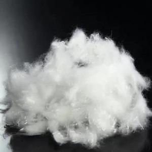 Quality White Flame Retardant Polyester Fiber Polyester Hollow Fiber For Cushion for sale