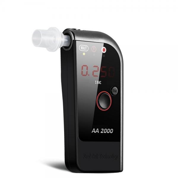 Buy Professional Breathalyzer with Fuel Cell Sensor, Portable Breath Alcohol Tester with Mouthpieces for Drivers at wholesale prices