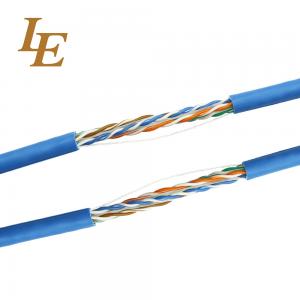 China 4 In 1 Cat5e Cable Wiring Unshielded , Twisted Cat 5 Ethernet Cord Various Color on sale