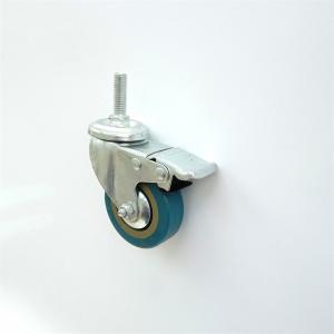 Quality Cabinets Light Duty Caster Wheels With Brake Accept Customization And Package for sale