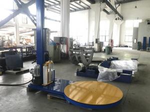 Quality JL2100-C Automatic Pallet Stretch Wrapper , Stretch Film Pallet Packaging Machine for sale