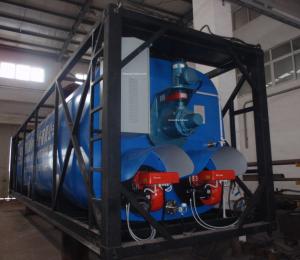 China Rubber Modified Asphalt Heating Tank Container With 15kw Horizontal Agitator on sale