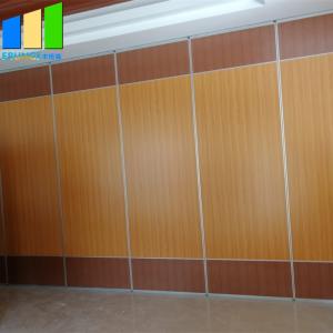 Quality Plywood Sound Proof Partitions Board Folding Wood Sliding Door Movable Folding Doors Room Dividers for sale