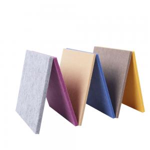 China 100% Polyester Fiber Sound Deadening Wall Panels For Walls on sale