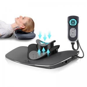 Quality Electric Heated Neck Massager Voltage 12v With External Electrotherapy Pads for sale