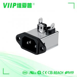 Quality General Inline AC IEC EMI Filter IEC320 Socket Electrical Outlet for sale