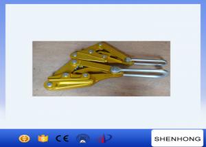 Quality ACSR Conductor Cable Pulling Clamp , Automatic Aluminum Wire Pulling Grips for sale