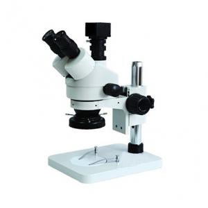 Quality 7-45X  Trinocular Stereo Microscope With Digital Camera  For Projector And Computor for sale