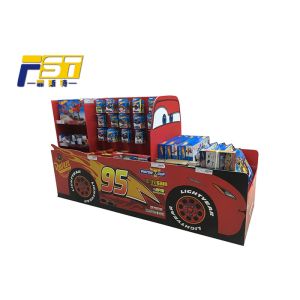 Full Sides Cardboard Pallet Display , Fashion Design Pallet Display Stands For Bottles