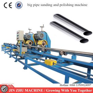 Quality 4KW*3 Automatic Metal Polishing Machine For Large Diameter Round Tube for sale