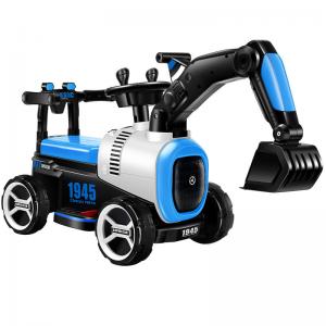 Quality Plastic Kids Electric Toys Slide Excavator Ride On Mini Construction Truck for Children for sale