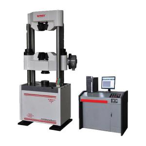 Quality Computerized Hydraulic Universal Testing Machine Worm Gear Drive 600 KN Capacity for sale