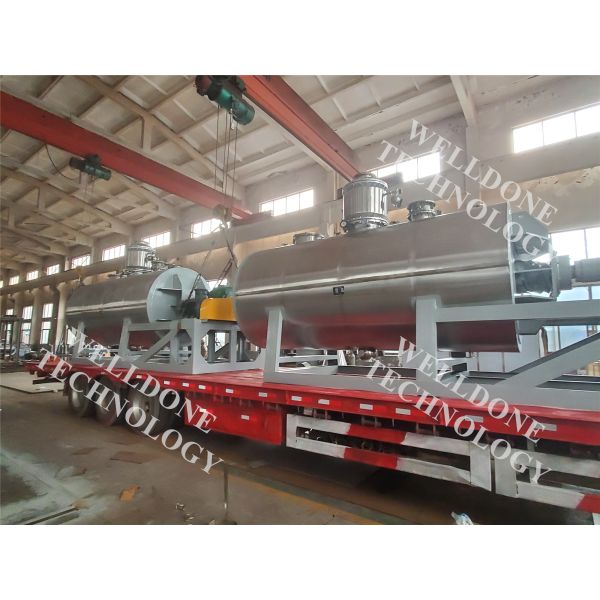High Safety Level ZKG Series Rotary Vacuum Paddle Dryer Automatic Large Drying Surface High Efficient