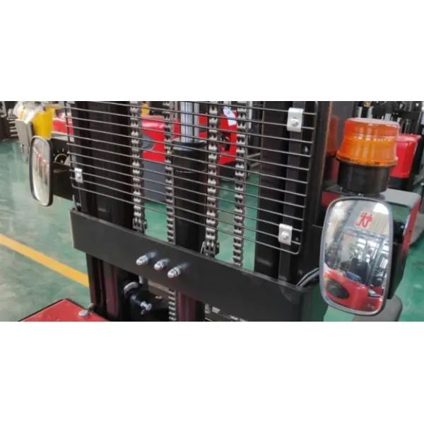 Electric Pallet Stacker with Customized Color Emergency Brakes and Speed Limiter for Safe Operation