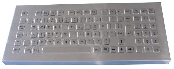 Buy 95 Keys Desktop Metal PC Keyboard With Numeric Keypad And Function Keys at wholesale prices
