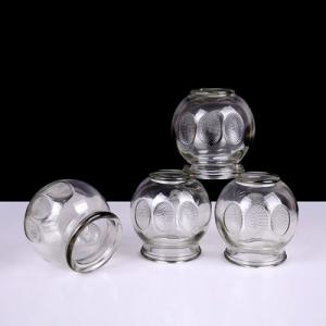 Quality Suction 4 Pcs Body Vacuum Massage Cupping Glass Thickened for sale