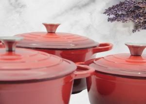 Quality Enamel Cast Iron Casserole Cast Iron Stew Pot For Kitchenware for sale