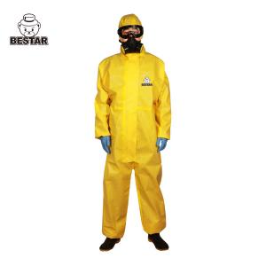 Quality Type 3B/4B/5B/6B Disposable Protective Coverall for Chemical and Nuclear Industry for sale